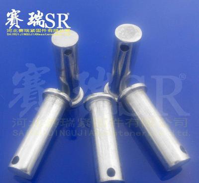 銷軸國標(biāo)GB882高強度銷軸工廠直營帶孔異型平頭圓柱頭加工定